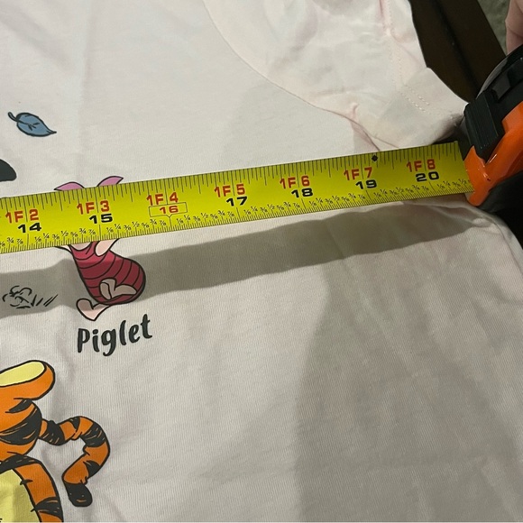 Disney Winnie the Pooh Pink T-Shirt Tee XL Women’s - Picture 5 of 6